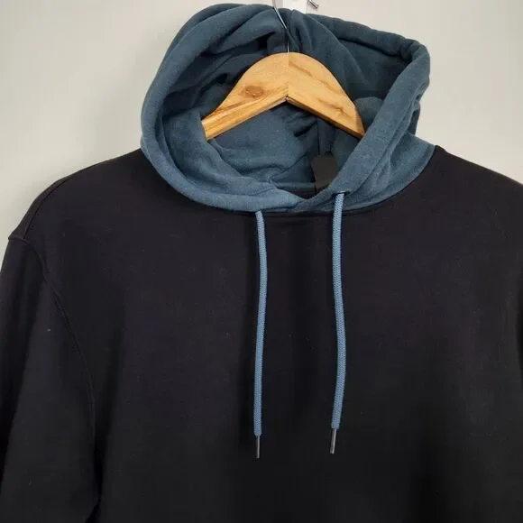 Volcom Forzee Hoodie Mens Med Black Pullover Slim Fit  school outdoor - Picture 2 of 12